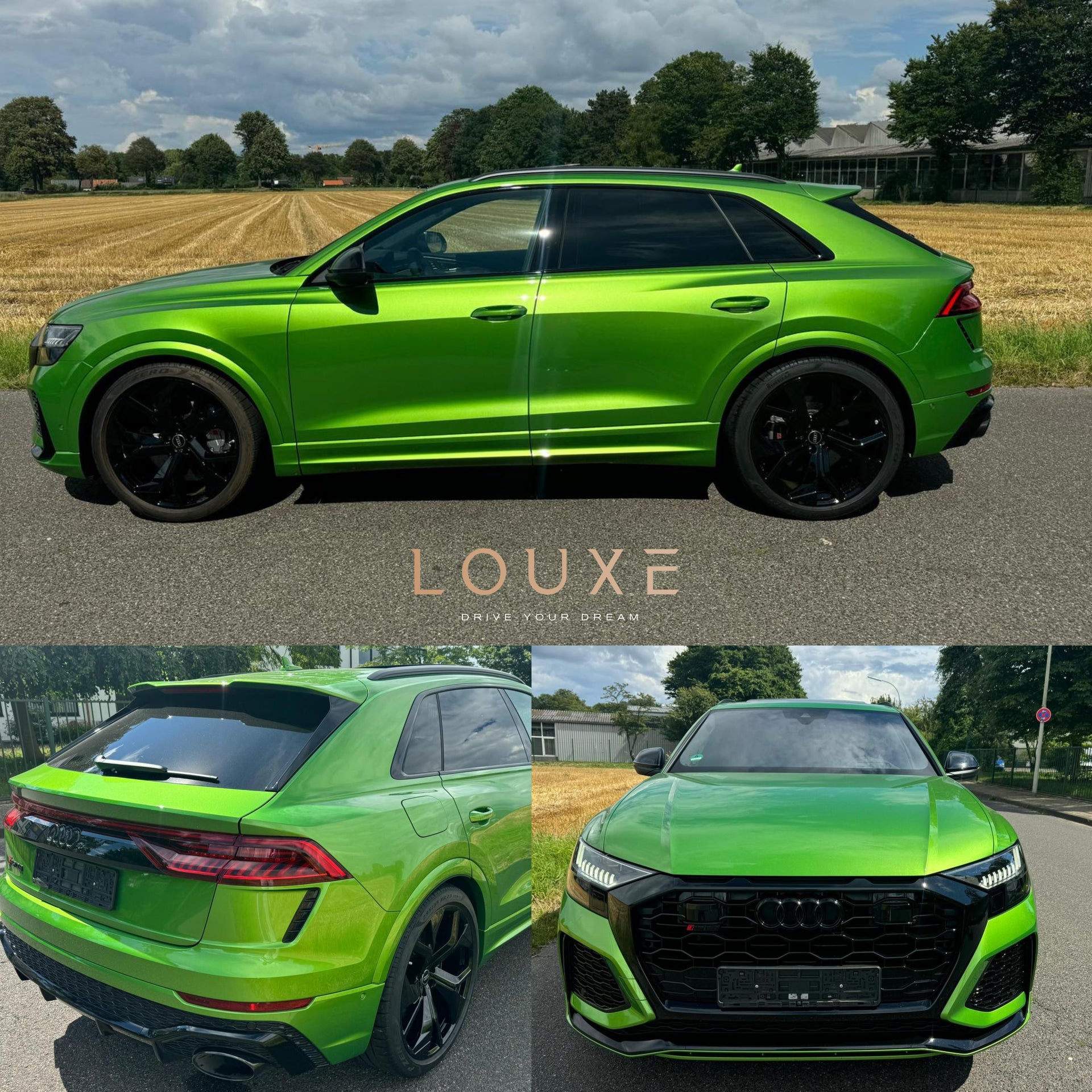 Audi RSQ8 supercar for hire in the Algarve