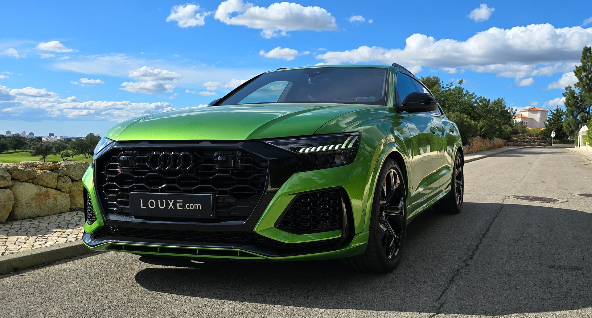 Why this RSQ8 in this incredible colour is THE car to rent in  Portugal